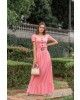 Vestido Longo com Botões Rosa Maria Amore