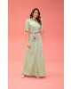 Vestido Longo com Faixa Fasciniu's 
