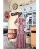 Vestido Longo Estampado Bordô Luciana Pais