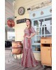 Vestido Longo Estampado Bordô Luciana Pais