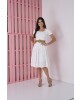 Vestido Malha Laise Off Tata Martello