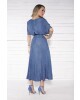 Vestido Midi com Amarração Fasciniu's 