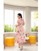 Vestido Midi com Babados Kauly 