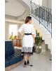 Vestido Midi com Renda Off Kauly 