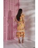 Vestido Midi Floral Laranja Tata Martello