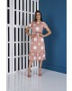 Vestido Midi Poá Rosa Tatá Martello
