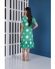 Vestido Midi Poá Verde Tatá Martello 