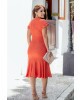 Vestido Midi Telha kauly 