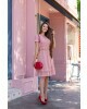 Vestido Renda com Faixa Rose Maria Amore