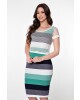 Vestido Tela Verde Hapuk