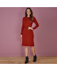 Vestido Tricot Telha Tatá Martello