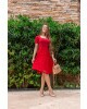 Vestido Tule Poá Maria Amore