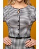 Vestido  Pied Poule Via Tolentino