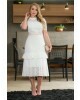 Vestido Lasie Detalhe Tule kauly