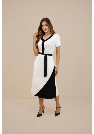 Vestido Ellen Em Malha Glow Nitido Outono/Inverno 2026