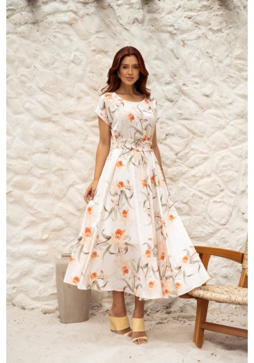 Vestido Luísa Em Toque De Seda Jany Pim Primavera/Verão 2026