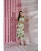 Vestido Midi Floral Verde Tata Martello