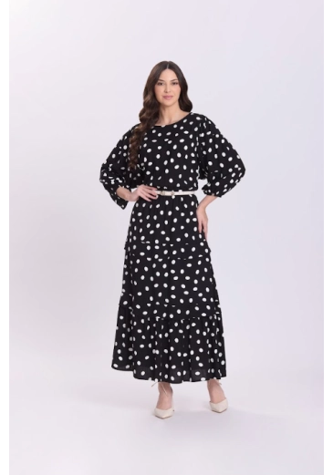 Vestido Shirlene Em Viscose Branco Hapuk Outono/Inverno 2026