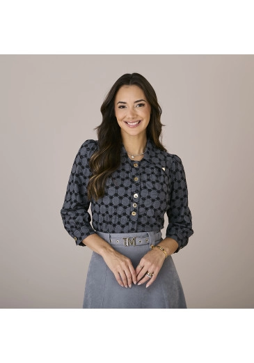 Camisa Amélia Tata Martelo Outono/Inverno 2025