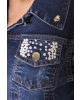 Conjunto Jeans Bordado Via Tolentino