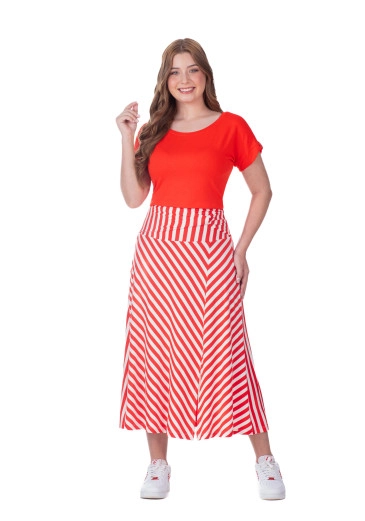 Blusa Flavia Em Malha Vermelho Hapuk Primavera/Verão 2026