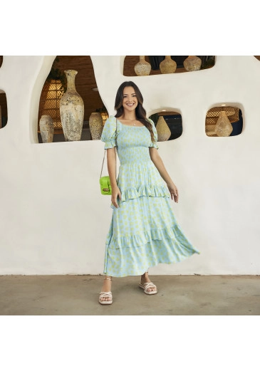 Vestido Daiana Em Viscose Estampada Tata Martello Alto Verão 2024