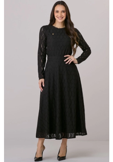 Conjunto Maya Em Malha  Preto Tata Martello Outono/Inverno 2026