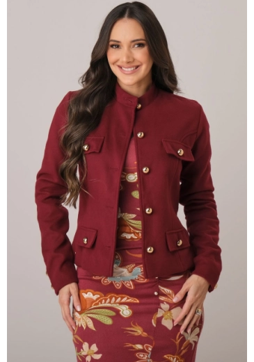 Casaco Amanda Em La Batida Masala Tata Martello Outono/Inverno 2026