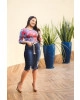 Saia Jeans com Puídos Vecchi