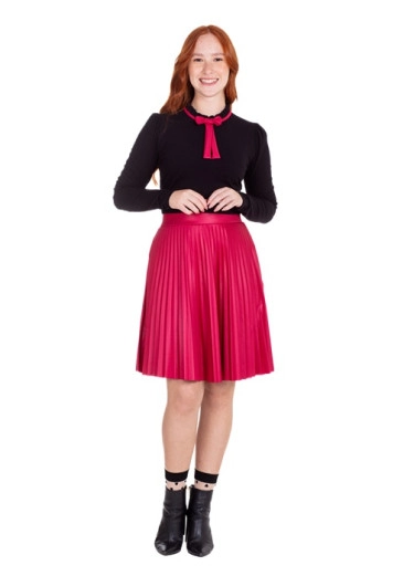 Conjunto Zildete Em Malha Canelada Preto Hapuk Outono/Inverno 2024