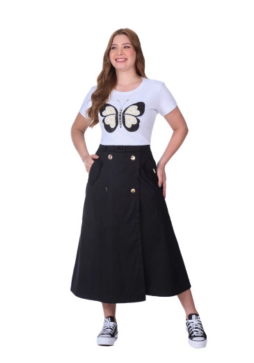 Blusa Isadora Em Malha Off White Hapuk Primavera/Verão 2026