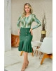 Conjunto Saia Peplum Verde Maria Amore 