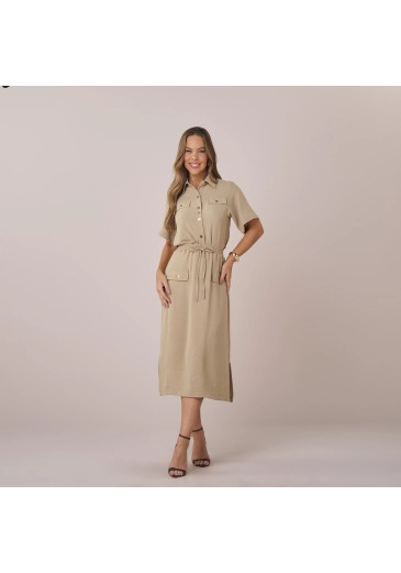 Conjunto Celia Em Alfaiataria Corsica Bege Tata Martello  Primavera/Verão 2026