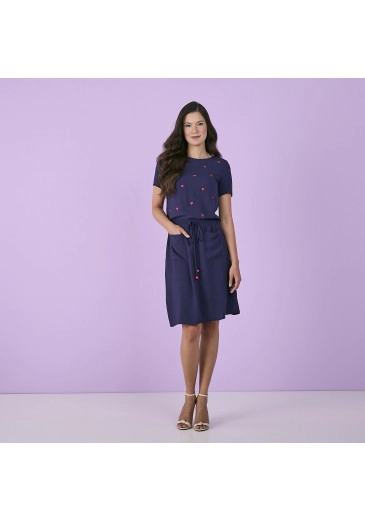 Conjunto Renata Azul Tata Martello Primavera/Verão 2023