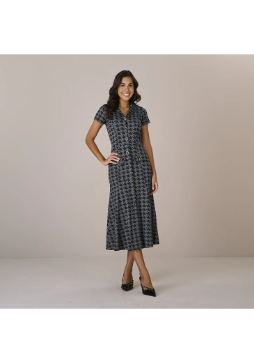 Vestido Naty Em Alfaiataria Classic Tatá Martello Outono/Inverno 2025