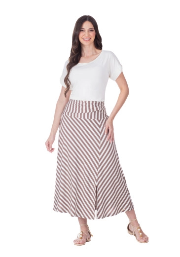 Blusa Flavia Em Malha Branco Hapuk Primavera/Verão 2026