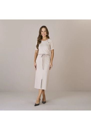 Conjunto Fatima  Tecido Moletinho Tata Martelo OUTONO/INVERNO 2025