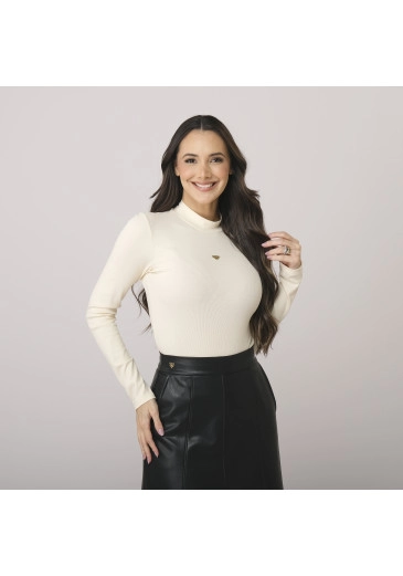 Blusa Valentina Em Stella Maris Off White Tata Martello Outono/Inverno 2026