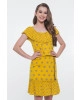 Vestido Poá Amarelo Hapuk