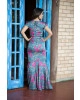 Vestido Longo Rosas Kauly