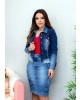 Jaqueta Jeans com Bordado Joyaly