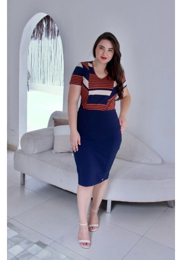 Blusa Salete Em Malha Viscolycra Maria Amore Alto Verão 2025