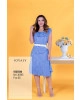 Vestido Xadrez Azul Joyaly 