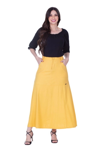 Blusa Dominique Em Tecido Plano Detalhe Guipir Nas Mangas Preta Hapuk Primavera/Verão 2025