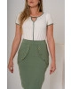 Conjunto com Detalhe Saia Verde