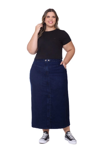 Blusa Priscila Em Malha Pima Preta Hapuk Outono/Inverno 2025