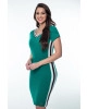 Vestido Tubinho Canelado Verde Hapuk