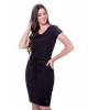 Vestido em Malha Preto Hapuk 