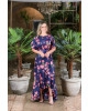 Vestido Longo Mullet Floral Sol da Terra
