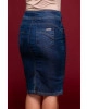 Saia Dark Denim Via Tolentino